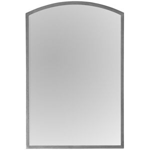 Ebern Designs Geert Thora Metal Framed Full Length Arch Mirror Silver 60 cm H x 90 cm W Ebern Designs Geert Thora Metal Framed Full Length Arch Mirror Silver 60 cm H x 90 cm W