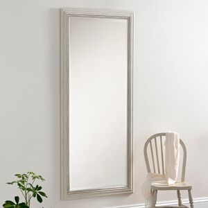 Three Posts Madelyn Accent Mirror White 75cm H x 166.5cm W Three Posts Madelyn Accent Mirror White 75cm H x 166.5cm W