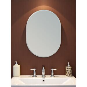 17 Stories Lincoln Bathroom Mirror None 60cm H x 45cm W 17 Stories Lincoln Bathroom Mirror None 60cm H x 45cm W