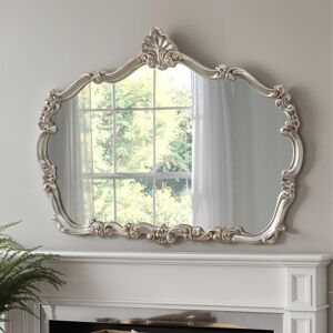 Yearn Silver Renaissance Wall Mirror - 81x122cm Yearn Silver Renaissance Wall Mirror - 81x122cm