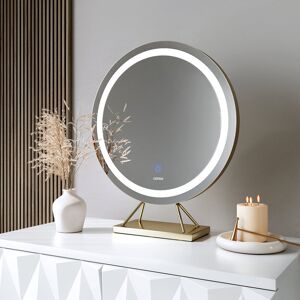 Ivy Bronx Lillia Frameless Touch Sensor LED Light Mirror Black 58.5 cm x 50 cm Ivy Bronx Lillia Frameless Touch Sensor LED Light Mirror Black 58.5 cm x 50 cm