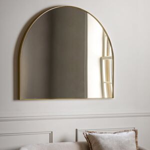 17 Stories Sarith Overmantle Metal Framed Mirror 90 x 110cm Gold 110cm H X 90cm W X 3.5cm D 17 Stories Sarith Overmantle Metal Framed Mirror 90 x 110cm Gold 110cm H X 90cm W X 3.5cm D