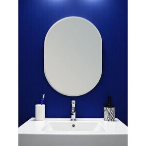 17 Stories Lincoln Bathroom Mirror None 70cm H x 50cm W 17 Stories Lincoln Bathroom Mirror None 70cm H x 50cm W