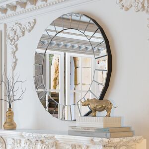 Latitude Run Kyrstin Round Wall Mounted Accent Mirror Silver 80cm H X 80cm W Latitude Run Kyrstin Round Wall Mounted Accent Mirror Silver 80cm H X 80cm W