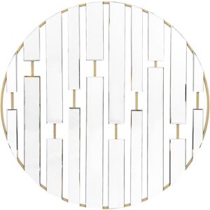 Fairmont Park Round Wall Mirror Silver 90cm H X 90cm W X 1.4cm D Fairmont Park Round Wall Mirror Silver 90cm H X 90cm W X 1.4cm D