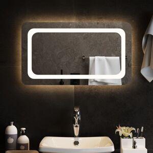 Metro Abularach Lighted Wall Mounted Bathroom Mirror 40 cm H x 70 cm W Metro Abularach Lighted Wall Mounted Bathroom Mirror 40 cm H x 70 cm W