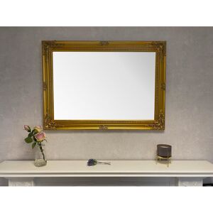 Rosdorf Park McSherrystown Solid Wood Framed Wall Mounted Accent Mirror Gold 90cm H X 65cm W X 6cm D Rosdorf Park McSherrystown Solid Wood Framed Wall Mounted Accent Mirror Gold 90cm H X 65cm W X 6cm D