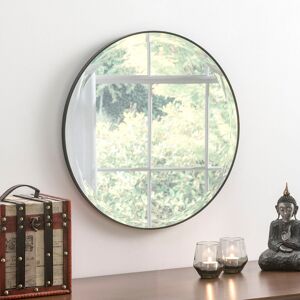 Mercury Drumnasole Round Mirror Black 51.5cm H X 51.5cm W X 1.5cm D Mercury Drumnasole Round Mirror Black 51.5cm H X 51.5cm W X 1.5cm D