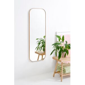 Canora Grey Imler Wood Framed Wall Mounted Full Length Mirror in Matt Gold 114cm H X 41cm W X 2.5cm D Canora Grey Imler Wood Framed Wall Mounted Full Length Mirror in Matt Gold 114cm H X 41cm W X 2.5cm D
