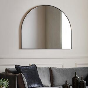 17 Stories Sarith Overmantle Metal Framed Mirror 90 x 110cm Black 110cm H X 90cm W X 3.5cm D 17 Stories Sarith Overmantle Metal Framed Mirror 90 x 110cm Black 110cm H X 90cm W X 3.5cm D
