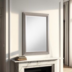 Three Posts Burdick Glass Framed Wall Mounted Accent Mirror in Champagne Champagne 65cm H x 90.5cm W Three Posts Burdick Glass Framed Wall Mounted Accent Mirror in Champagne Champagne 65cm H x 90.5cm W