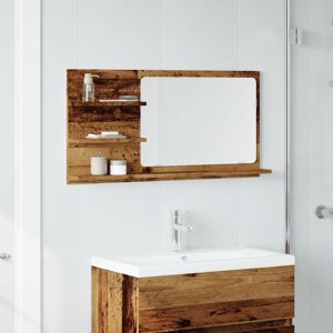 Ebern Designs Adji Vanity Mirror Old Wood 45cm x 90cm Ebern Designs Adji Vanity Mirror Old Wood 45cm x 90cm
