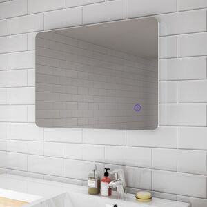 Ivy Bronx Ariton Lighted Wall Mounted Bathroom/Vanity Mirror 70cm H x 50cm W Ivy Bronx Ariton Lighted Wall Mounted Bathroom/Vanity Mirror 70cm H x 50cm W