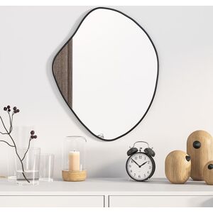Fairmont Park Olle Novelty Plastic Framed Wall Mounted Accent Mirror Black 50cm x 40cm Fairmont Park Olle Novelty Plastic Framed Wall Mounted Accent Mirror Black 50cm x 40cm