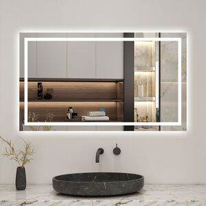 Metro Brezinski Mirror Clear;White 80 cm H x 120 cm W Metro Brezinski Mirror Clear;White 80 cm H x 120 cm W