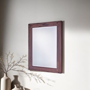 ClassicLiving Yazzie Wood Framed Wall Mounted Accent Mirror in Rich Brown Brown 93.5cm H x 68cm W ClassicLiving Yazzie Wood Framed Wall Mounted Accent Mirror in Rich Brown Brown 93.5cm H x 68cm W