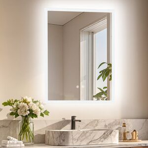 Metro Backlit Led Wall Mirror 70 cm H x 50 cm W Metro Backlit Led Wall Mirror 70 cm H x 50 cm W