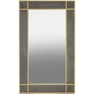 Canora Grey Cleymans Metal Framed Wall Mounted Full Length Mirror in Grey 100cm H X 60cm W X 3cm D Canora Grey Cleymans Metal Framed Wall Mounted Full Length Mirror in Grey 100cm H X 60cm W X 3cm D