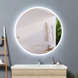 Metro Breneisha Round Wall Mirror 60cm H X 60cm W X 4cm D Metro Breneisha Round Wall Mirror 60cm H X 60cm W X 4cm D