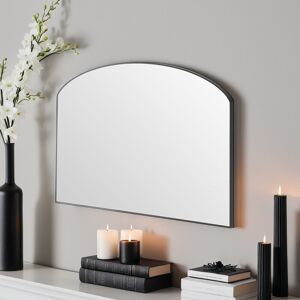 Fairmont Park Chere Wood Framed Wall Mounted Accent Mirror Black 49cm H X 71cm W X 2cm D Fairmont Park Chere Wood Framed Wall Mounted Accent Mirror Black 49cm H X 71cm W X 2cm D