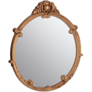 Astoria Grand Barns Accent Mirror Gold 83cm H X 75cm W X 5cm D Astoria Grand Barns Accent Mirror Gold 83cm H X 75cm W X 5cm D