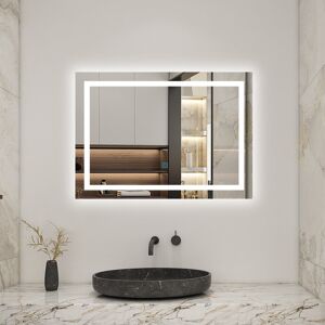 Metro Brezinski Mirror Clear;White 60 cm H x 80 cm W Metro Brezinski Mirror Clear;White 60 cm H x 80 cm W