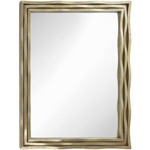 Fairmont Park Aeri Resin Framed Wall Mounted Full Length Mirror in Gold Gold 121.9cm H X 91.4cm W X 4.4cm D Fairmont Park Aeri Resin Framed Wall Mounted Full Length Mirror in Gold Gold 121.9cm H X 91.4cm W X 4.4cm D
