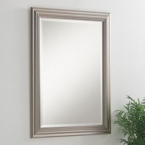 Three Posts Burdick Glass Framed Wall Mounted Accent Mirror in Champagne Champagne 90.5cm H x 116cm W Three Posts Burdick Glass Framed Wall Mounted Accent Mirror in Champagne Champagne 90.5cm H x 116cm W