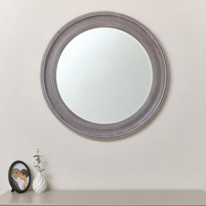 Lark Manor Cato Round Mirror Rustic 80cm H;80cm H Lark Manor Cato Round Mirror Rustic 80cm H;80cm H