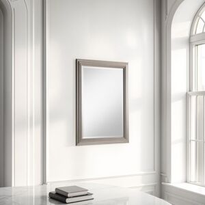 Three Posts Burdick Glass Framed Wall Mounted Accent Mirror in Champagne Champagne 60cm H x 75cm W Three Posts Burdick Glass Framed Wall Mounted Accent Mirror in Champagne Champagne 60cm H x 75cm W