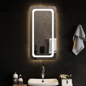 Metro Abularach Lighted Wall Mounted Bathroom Mirror 80 cm H x 40 cm W Metro Abularach Lighted Wall Mounted Bathroom Mirror 80 cm H x 40 cm W