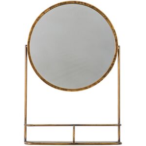 Ebern Designs Elieth Round Metal Framed Wall Mounted Accent Mirror Bronze 63cm H X 42cm W X 42cm D Ebern Designs Elieth Round Metal Framed Wall Mounted Accent Mirror Bronze 63cm H X 42cm W X 42cm D