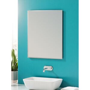 17 Stories Fairmont Flat Wall Mounted Bathroom / Vanity Mirror None 60cm H x 45cm W 17 Stories Fairmont Flat Wall Mounted Bathroom / Vanity Mirror None 60cm H x 45cm W