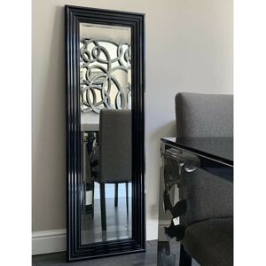 Ebern Designs Hildigard Accent Mirror Black 76cm x 66cm Ebern Designs Hildigard Accent Mirror Black 76cm x 66cm