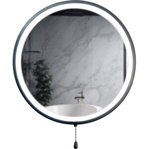 Metro Coriena Mirror Matte Black 40.00cm H X 40.00cm W X 2.50cm D Metro Coriena Mirror Matte Black 40.00cm H X 40.00cm W X 2.50cm D