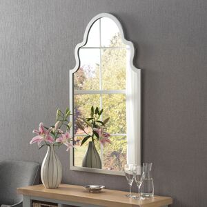 Lark Manor Bagneux Moroc Arch Wood Framed Wall Mounted Accent Mirror Silver 107.5cm H x 60.4cm W Lark Manor Bagneux Moroc Arch Wood Framed Wall Mounted Accent Mirror Silver 107.5cm H x 60.4cm W