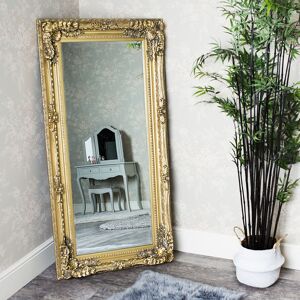 Astoria Grand Riverview Full Length Mirror Gold 158cm H X 78cm W X 9cm D Astoria Grand Riverview Full Length Mirror Gold 158cm H X 78cm W X 9cm D