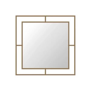 Fairmont Park Fenton Accent Mirror white/yellow 58.6 H x 58.6 W x 2.0 D cm