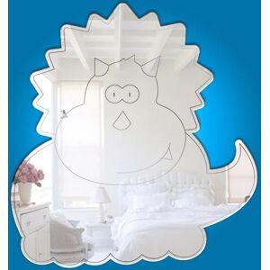 Zoomie Kids Dinosaur Baby Triceratops Accent Mirror 57.5 H x 60.0 W x 0.3 D cm