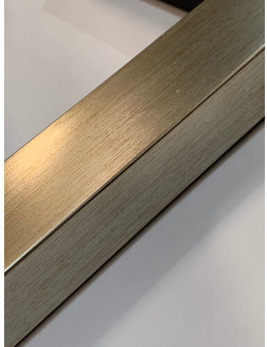 Hueight Accent Mirror Hueight Size: 82cm H x 56cm W, Finish: Champagne Silver  - Size: 87cm H X 65cm W X 124cm D