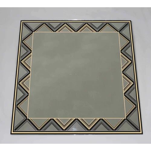 East Urban Home Geometric Accent Mirror East Urban Home Size: 124cm H x 124cm W  - Size: 61cm H x 61cm W East Urban Home Geometric Accent Mirror East Urban Home Size: 124cm H x 124cm W  - Size: 61cm H x 61cm W