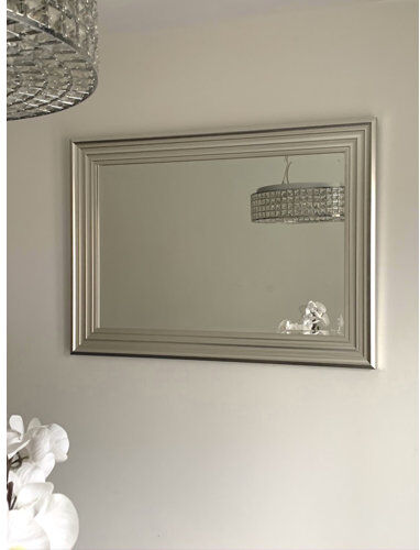 Ebern Designs Hildigard Accent Mirror Ebern Designs Size: 116cm H x 90cm W  - Size: L280 x W368 cm Ebern Designs Hildigard Accent Mirror Ebern Designs Size: 116cm H x 90cm W  - Size: L280 x W368 cm