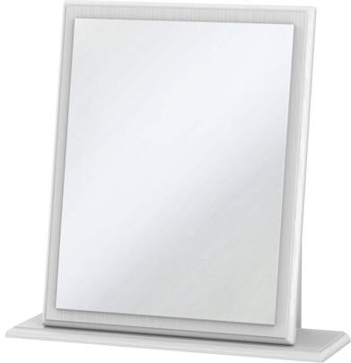 August Grove Asphodèle Accent Mirror August Grove Finish: White August Grove Asphodèle Accent Mirror August Grove Finish: White