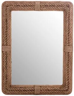 Longshore Tides Nicole Accent Mirror Longshore Tides Finish: Brown  - Size: Single (3')