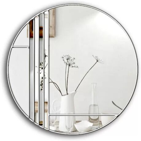 Canora Grey Kaci Accent Mirror Canora Grey Finish: Silver  - Size: Rectangle 80 x 150cm