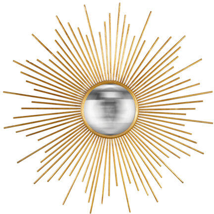 Bloomsbury Market Sheffer Accent Mirror Bloomsbury Market Finish: Gold  - Size: Small