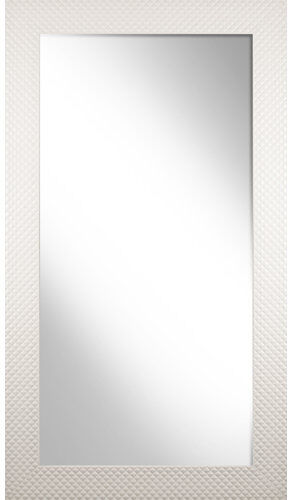 House of Hampton Julia Accent Mirror House of Hampton Size: 113 cm H x 63 cm W, Finish: White  - Size: House of Hampton Julia Accent Mirror House of Hampton Size: 113 cm H x 63 cm W, Finish: White  - Size: