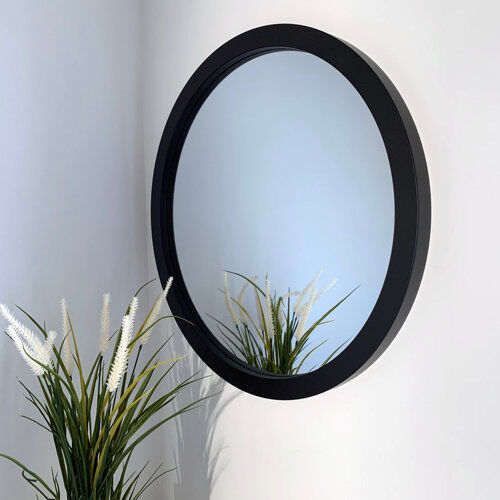 17 Stories Schnooer Accent Mirror 17 Stories Size: 60 x 60 cm  - Size: 86cm H X 50cm W X 24cm D 17 Stories Schnooer Accent Mirror 17 Stories Size: 60 x 60 cm  - Size: 86cm H X 50cm W X 24cm D