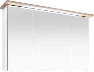 Quickset Noventa 115 x 72cm Mirrored Wall Mounted Cabinet Quickset  - Size: 64cm H X 55cm W X 39cm D Quickset Noventa 115 x 72cm Mirrored Wall Mounted Cabinet Quickset  - Size: 64cm H X 55cm W X 39cm D