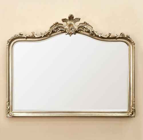 Astoria Grand Garst Overmantle Mirror Astoria Grand Finish: Champagne  - Size: 75 cm H x 100 cm W Astoria Grand Garst Overmantle Mirror Astoria Grand Finish: Champagne  - Size: 75 cm H x 100 cm W
